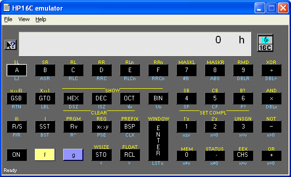 hp 10bii financial calculator online emulator mac